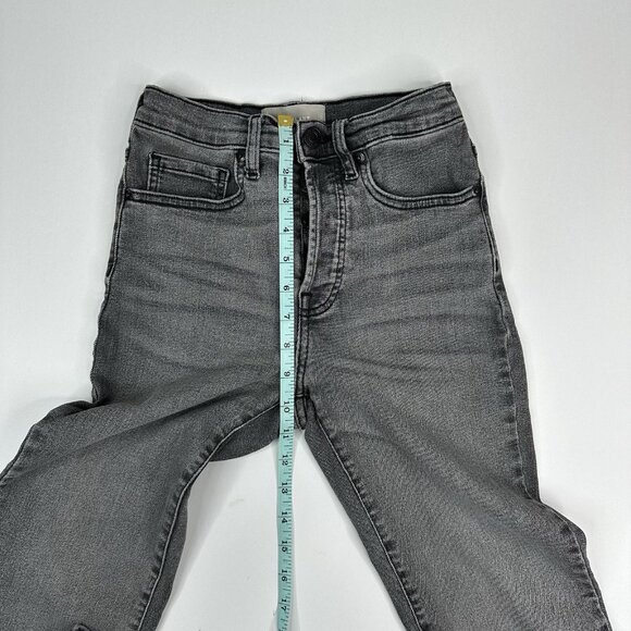 Everlane Women’s Black High-Rise Slim‎ Straight Minimalist Jean W23-25/L27.6 - Picture 8 of 11